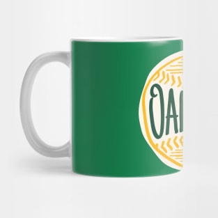 Oakland California Hand Drawn Script Mug